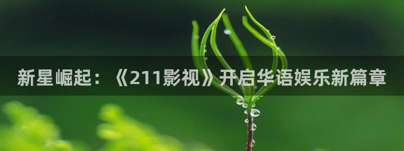 广西密本南瓜：新星崛起：《211影视》开启华语娱乐新篇章