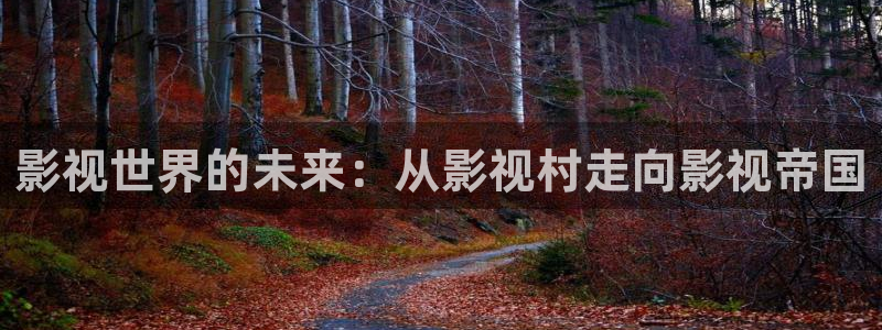 南瓜影视网：影视世界的未来：从影视村走向影视帝国